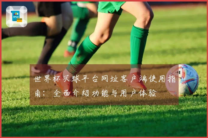 世界杯买球平台网址客户端使用指南：全面介绍功能与用户体验