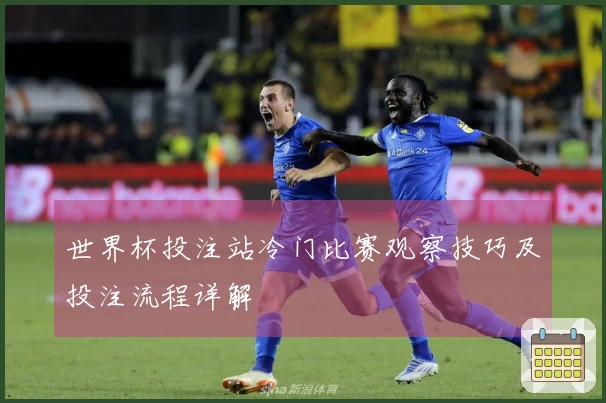 世界杯投注站冷门比赛观察技巧及投注流程详解